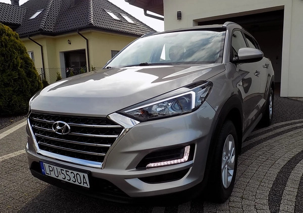 Hyundai Tucson cena 74700 przebieg: 66000, rok produkcji 2018 z Puławy małe 529